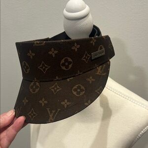 Louis Vuitton Brown Monogram Sun Visor